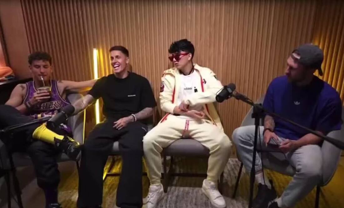 Igor Lichnovsky, Kevin Álvarez y Miguel Layún pusieron pausa a su podcast. Foto: Especial