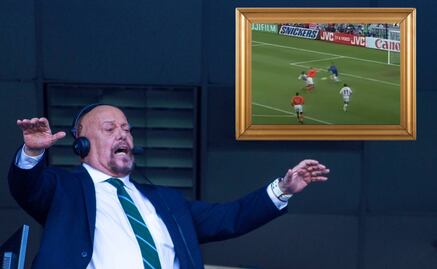 Así fue la narración del Perro Bermúdez en el épico gol de Luis Hernández ante Holanda en Francia 98