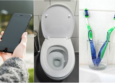 ¡Insólito! 10 objetos que tienen más bacterias que tu retrete
