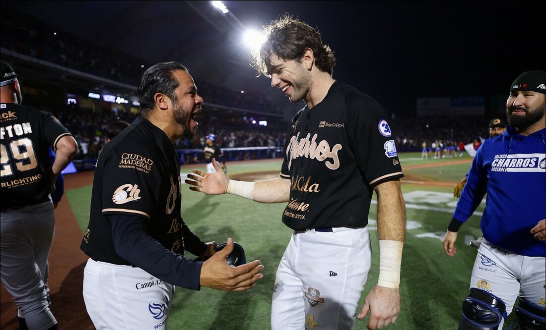 Con un sencillo decisivo de Mateo Gil, los Charros se pusieron a un juego de ganar la Final de la Liga Mexicana del Pacífico. FOTO: Especial