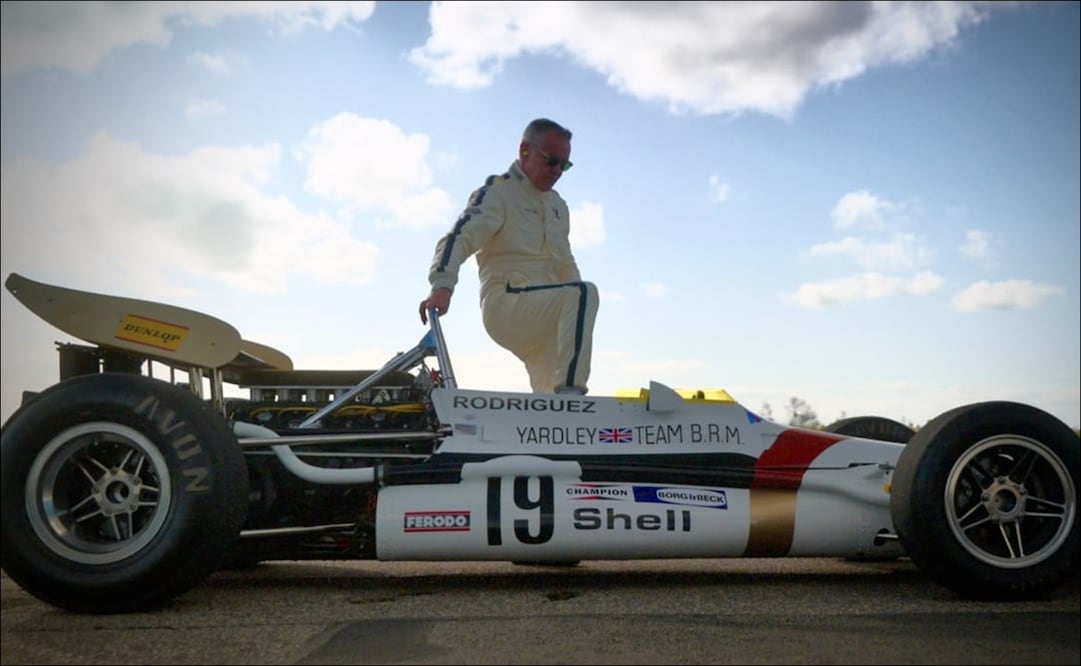 Adrián Fernández conducirá el BRM de Pedro Rodríguez en el GP Histórico de Mónaco / FOTO: Cortesía GP de México
