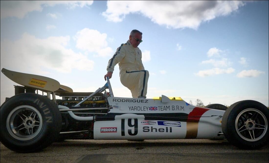Adrián Fernández conducirá el BRM de Pedro Rodríguez en el GP Histórico de Mónaco / FOTO: Cortesía GP de México