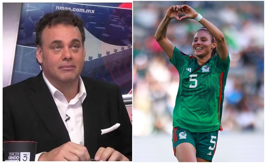 David Faitelson comparó a la Selección Mexicana Femenil con la Varonil - Foto: Especial / Imago7