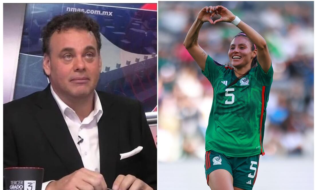 David Faitelson comparó a la Selección Mexicana Femenil con la Varonil - Foto: Especial / Imago7