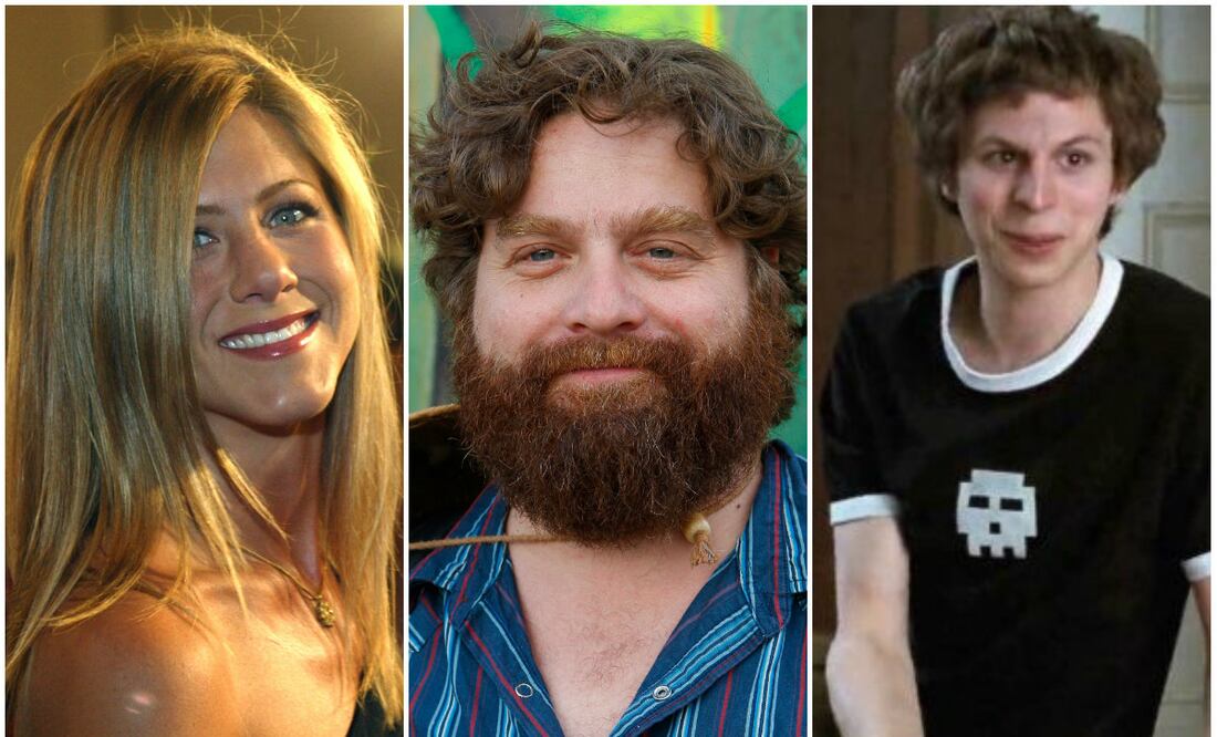 Fotos: Jennifer Aniston de AP Photo/Jill Connelly, Zach Galifianakis de AP Photo/Bill Waugh