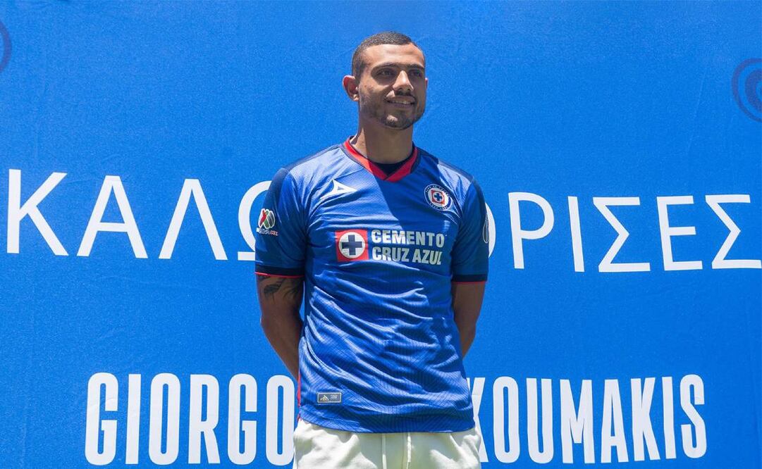 Giorgos Giakoumakis utilizará el número 11 para el próximo Apertura 2024. Fotos: @CruzAzul.