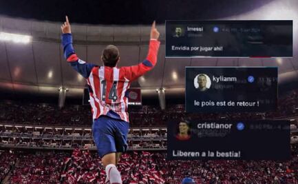 VIDEO: Cristiano Ronaldo, Messi, Mbappé y hasta Neymar le dieron la bienvenida a Chicharito Hernández en Chivas