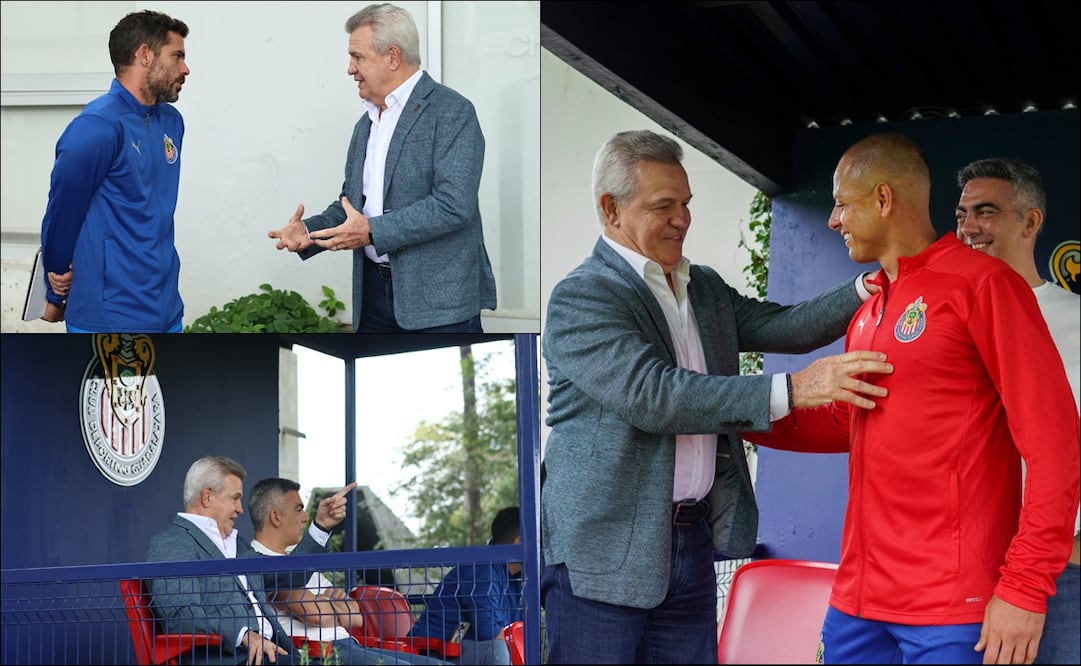 Javier Aguirre, durante su visita a las instalaciones de Verde Valle. FOTOS: @miseleccionmx