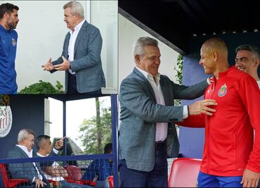 Javier Aguirre visitó el entrenamiento de las Chivas previo a la reanudación de Apertura 2024