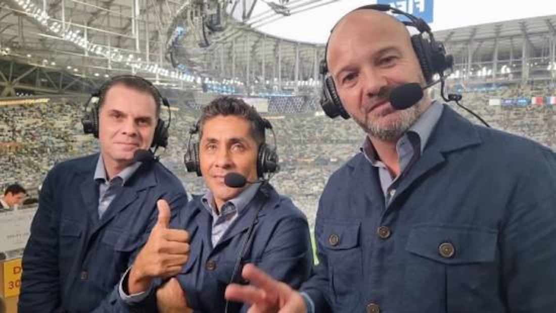 Christian Martinoli, Luis García, Jorge Campos y Zague, son el principal atractivo de TV Azteca para el Mundial 2026. Foto: Especial