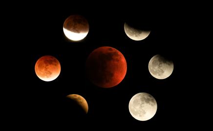“Luna de Sangre”: Así se vivió el eclipse lunar 2022 en el mundo