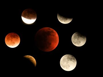 “Luna de Sangre”: Así se vivió el eclipse lunar 2022 en el mundo