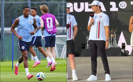 Checo Pérez eleva la tensión antes del duelo entre la Selección Mexicana e Inglaterra