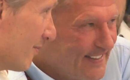 Jos Verstappen se burla del accidente de Checo Pérez en el GP de Hungría