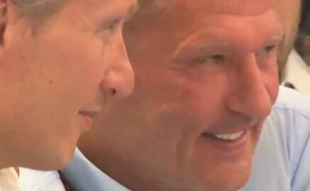 Jos Verstappen se burla del accidente de Checo Pérez en el GP de Hungría