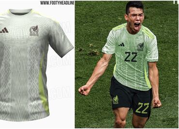 Así sería el jersey de visitante de la Selección Mexicana para la Copa América de 2024
