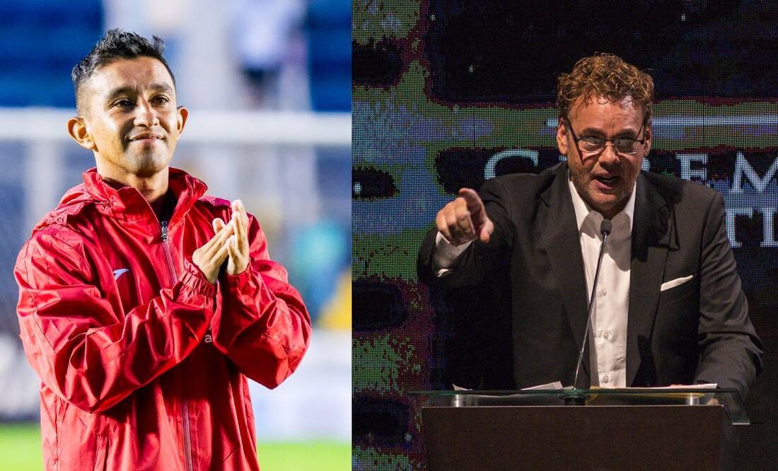 David Faitelson exigió un castigo enérgico al jugador de Dorados de Sinaloa.  Foto: Especial.