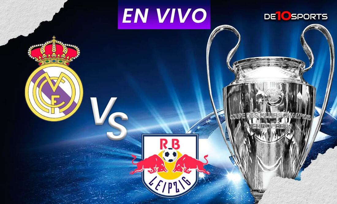 Real Madrid vs Leipzig EN VIVO. Transmisión GRATIS partido HOY | Champions League