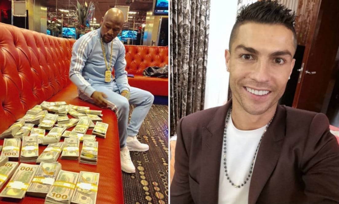 Fotos: Instagram @floydmayweather/@cristiano