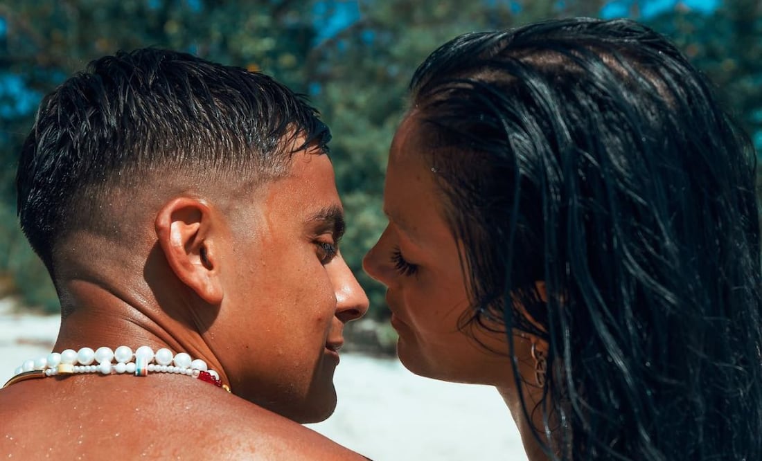 Paulo Dybala y Oriana Sabatini. Fuente: Instagram @paulodybala