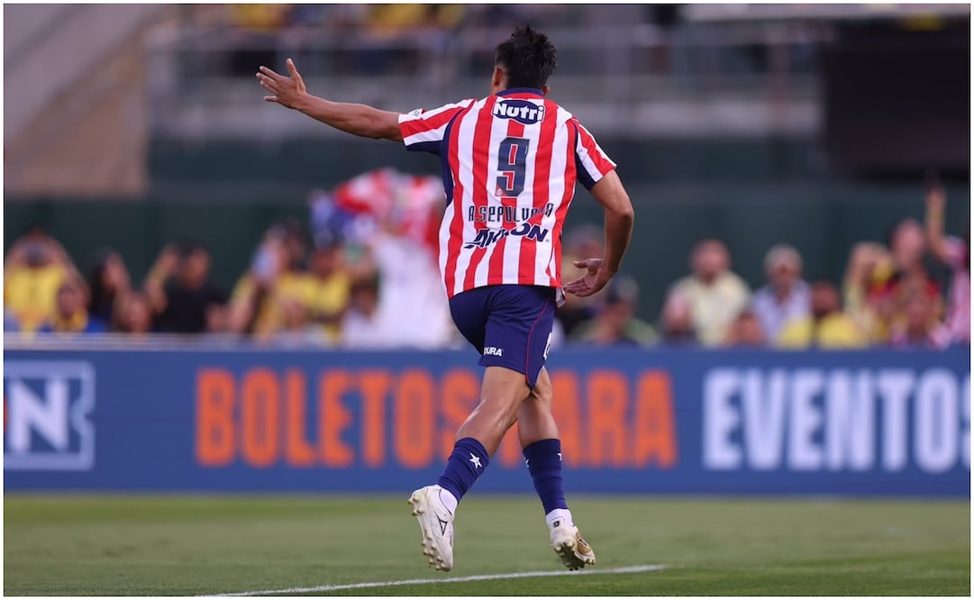 Ángel Sepúlveda anotó doblete al América Foto: Chivas