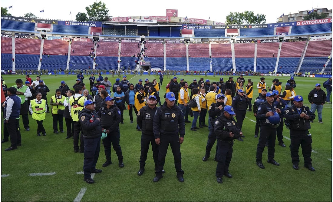 Protocolo de seguridad en el estadio Ciudad de los Deportes - Foto; Imago7