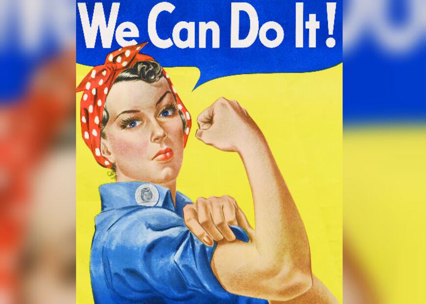 Naomi Parker, el verdadero el rostro detrás de “We can do it”