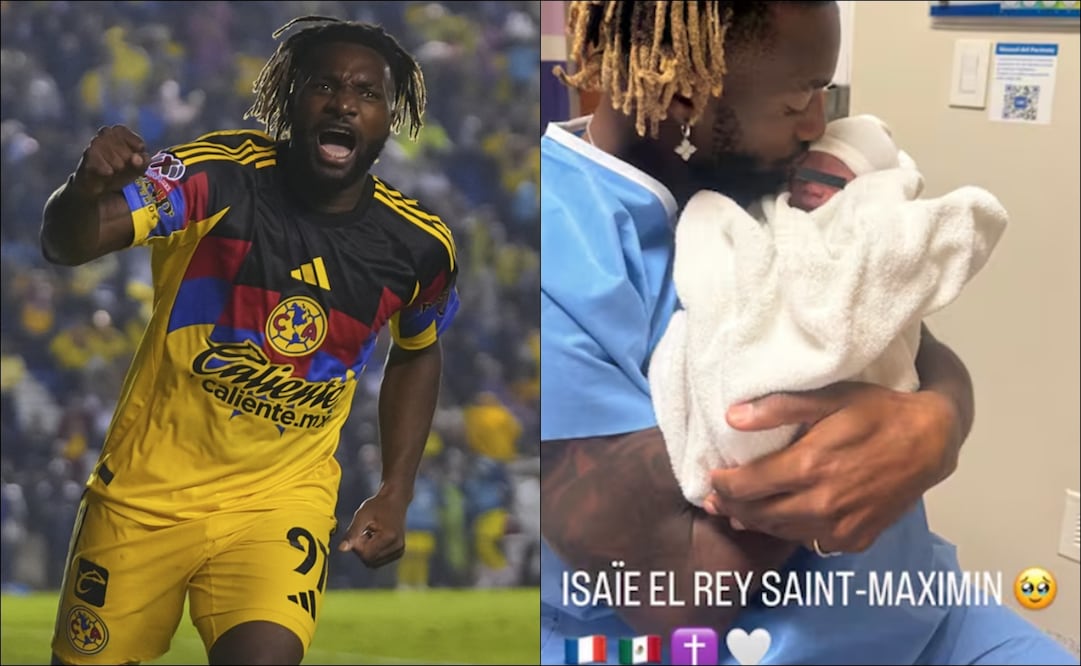 Allan Saint-Maximin presumió a su hijo a través de las redes sociales. FOTOS: Imago7 / @st_maximim