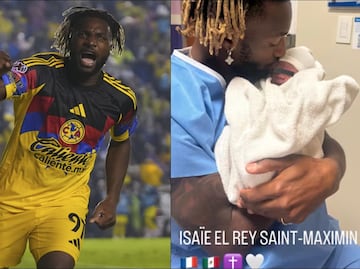 Allan Saint-Maximin presume a su hijo nacido en México: ¿Futuro crack de la Selección?
