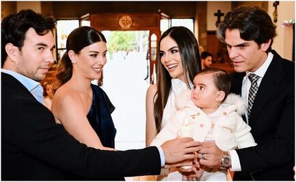 ¡Qué elegancia! 'Checo' Pérez fue elegido padrino del hijo de una Miss Universo