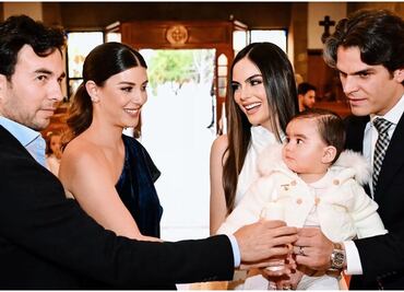 ¡Qué elegancia! 'Checo' Pérez fue elegido padrino del hijo de una Miss Universo