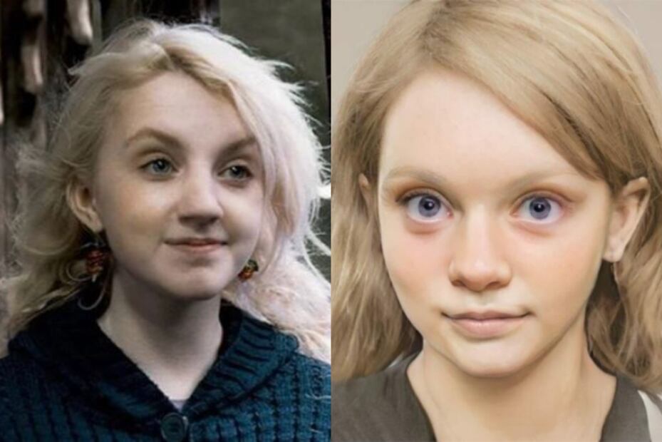 El verdadero rostro de 12 personajes de Harry Potter, según los libros