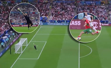 Marruecos sorprendió con un golazo de vestido en la Final de la Copa Árabe ante Jordania. FOTOS: Capturas