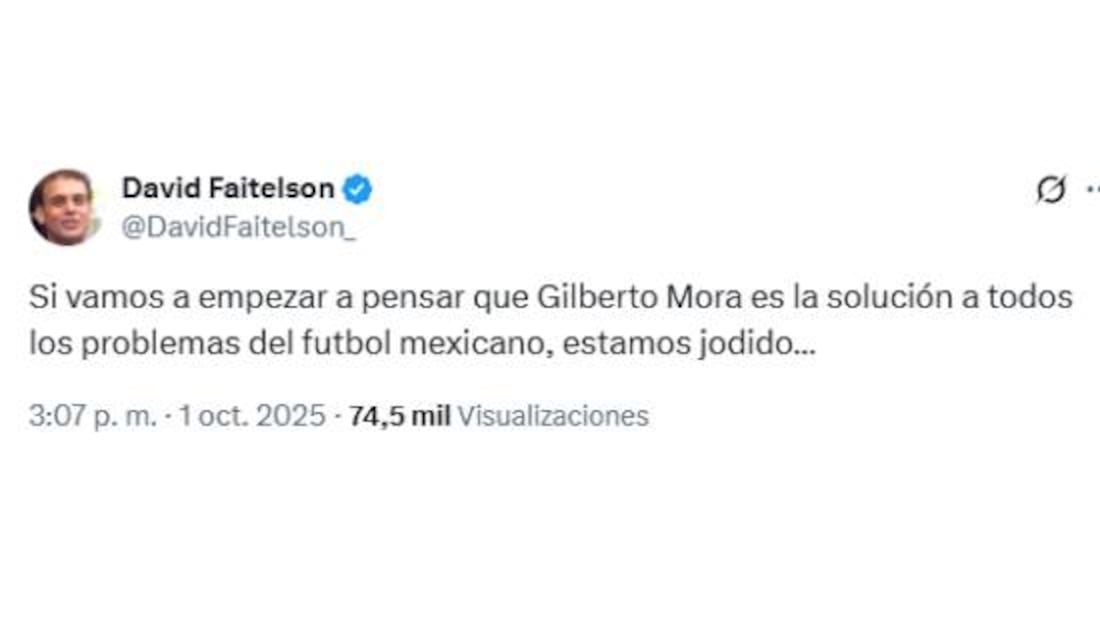 David Faitelson le dedicó varias publicaciones en redes sociales a Gilberto Mora. Foto: Especial