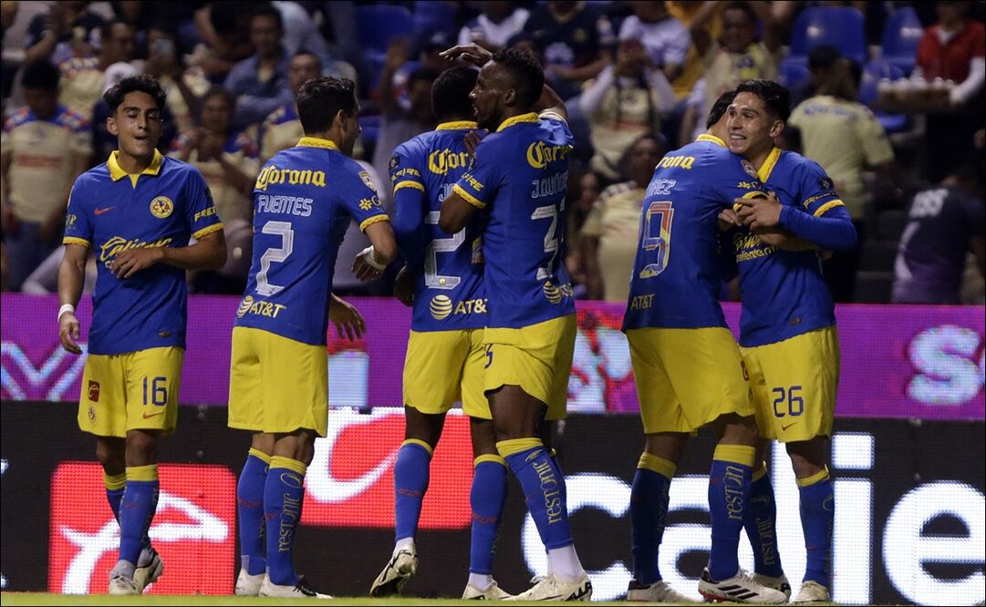 El América regresó al camino de la victoria tras imponerse al Puebla con cuadro alterno / FOTO: Imago7