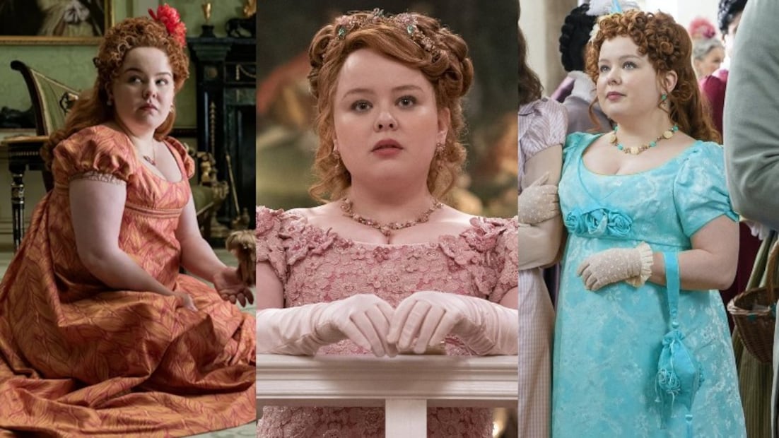 Nicola Coughlan vs Penélope de “Bridgerton”: Sus 10 vestidos más glamorosos