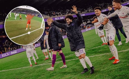 'Chino' Huerta desata la polémica con 'gol fantasma' en la paliza del Anderlecht al Mechelen