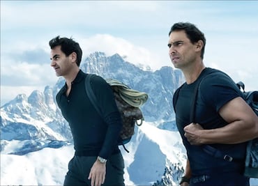 Nadal y Federer se reencontraron por una publicidad de Louis Vuitton