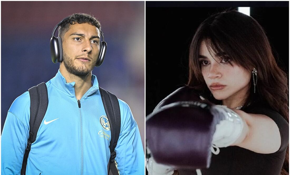 Sebastián Cáceres felicita a Alana tras su victoria en la Velada el año / Foto: Imago7 / Especial