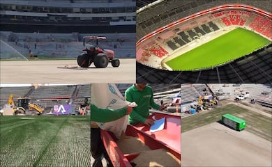 Estadio Azteca: Así fue el proceso para tener una cancha de primer nivel de cara al Mundial