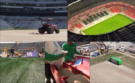 Estadio Azteca: Así fue el proceso para tener una cancha de primer nivel de cara al Mundial