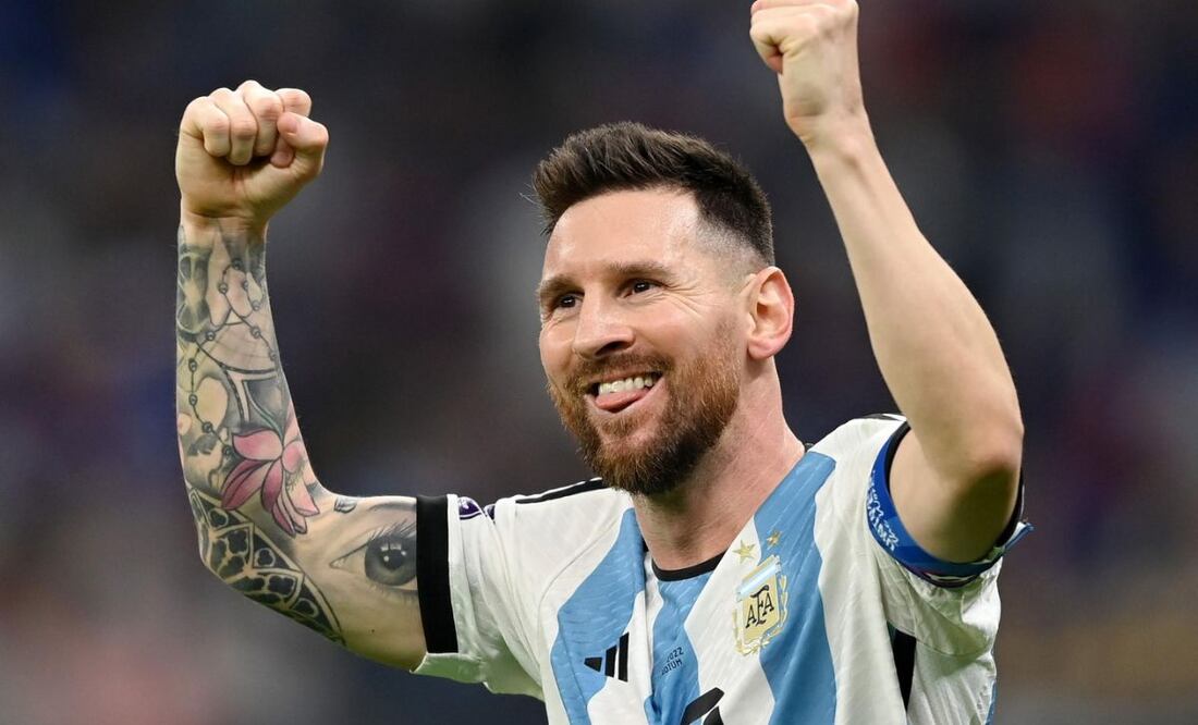 El imponente mural de Lionel Messi con la Selección Argentina. Fuente: Instagram @ronmuralist