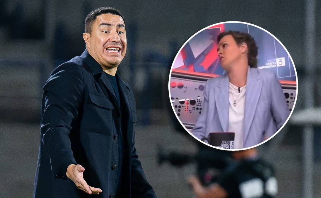 Así fue la reacción de Marion Reimers ante la frase motivacional de Efraín Juárez. FOTO: Imago7