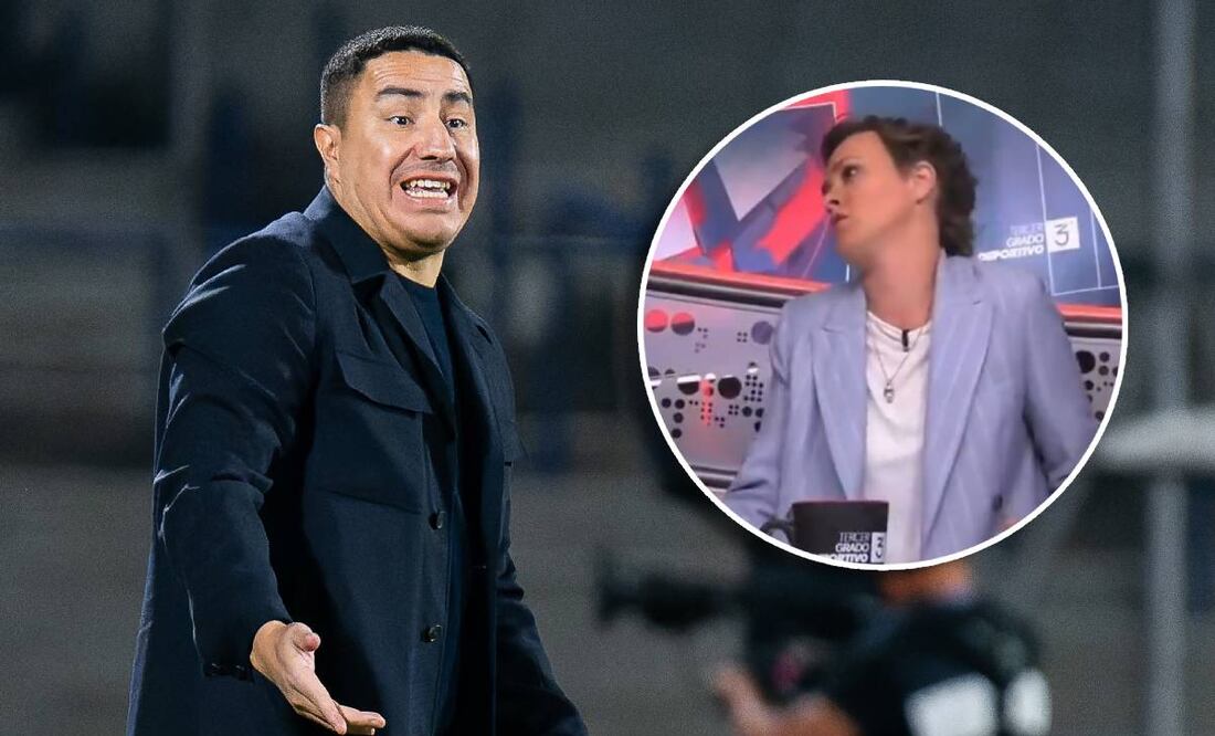 Así fue la reacción de Marion Reimers ante la frase motivacional de Efraín Juárez. FOTO: Imago7