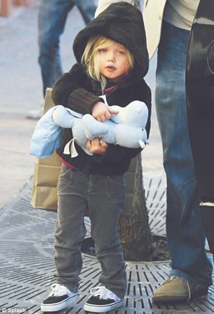 Así lucen Shiloh y Suri, las hijas de Brad Pitt y Tom Cruise