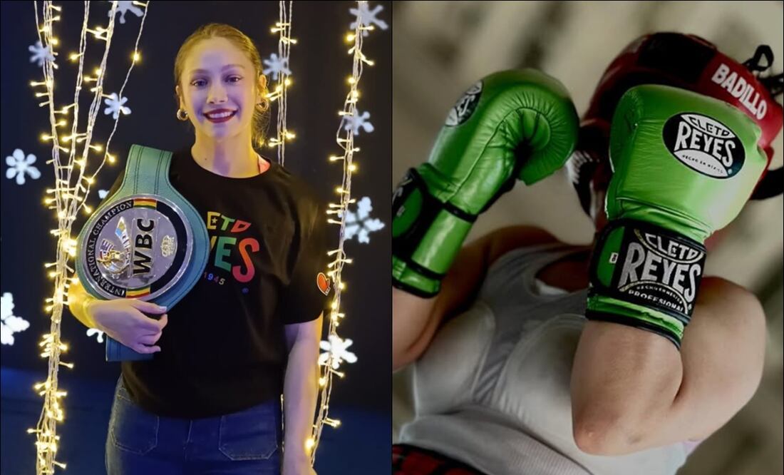 Marilyn Badillo, boxeadora mexicana. FOTOS: @badillomarilyn29