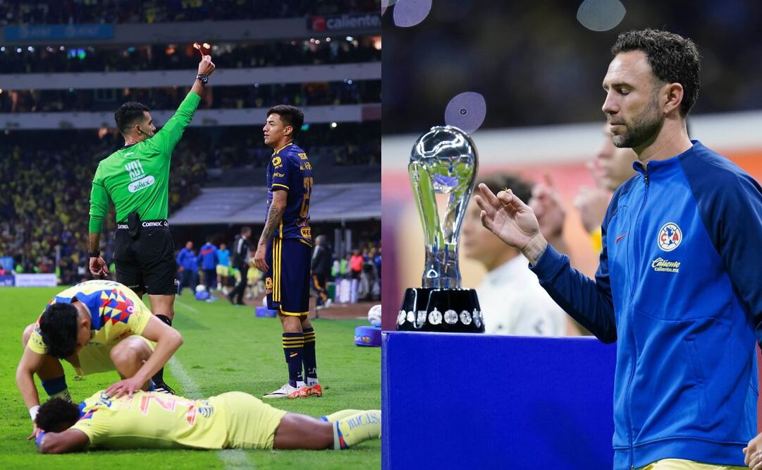 Momento en que expulsan a Raymundo Fulgencio y Miguel Layún previo a la Final / FOTOS: Imago7