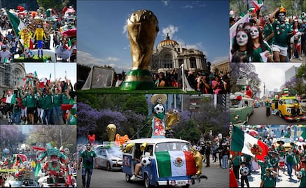 La Ciudad de México se inundó de catrinas mundialistas de cara a la máxima justa de futbol