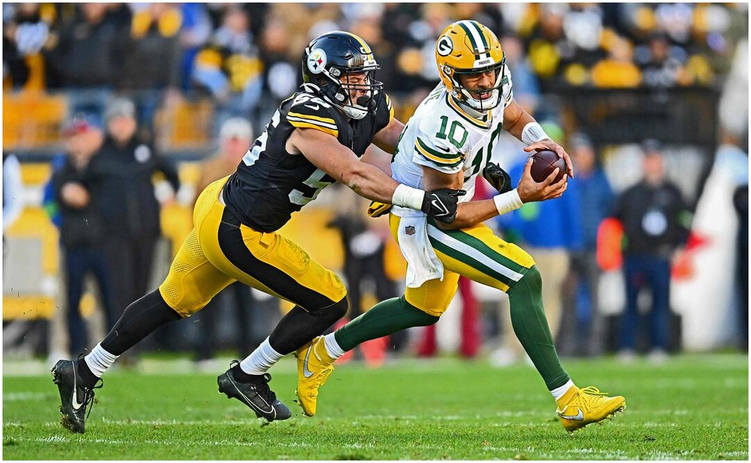 Los Steelers siguen con marca perfecta tras vencer a Packers - AFP