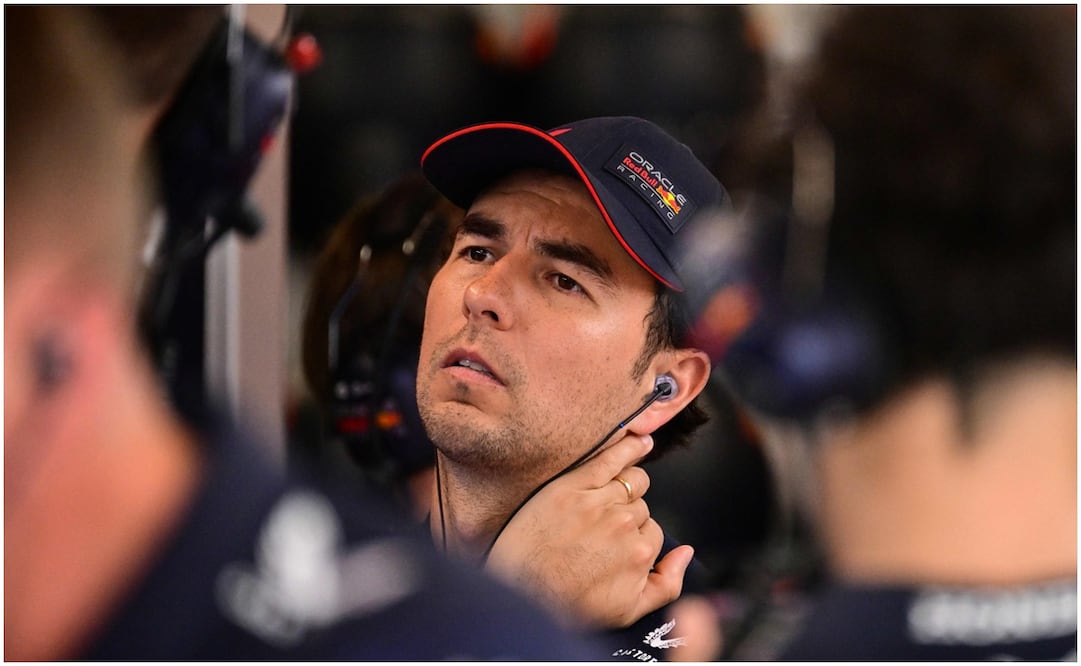 'Checo' Pérez en el paddock del GP de Qatar / FOTO: AFP